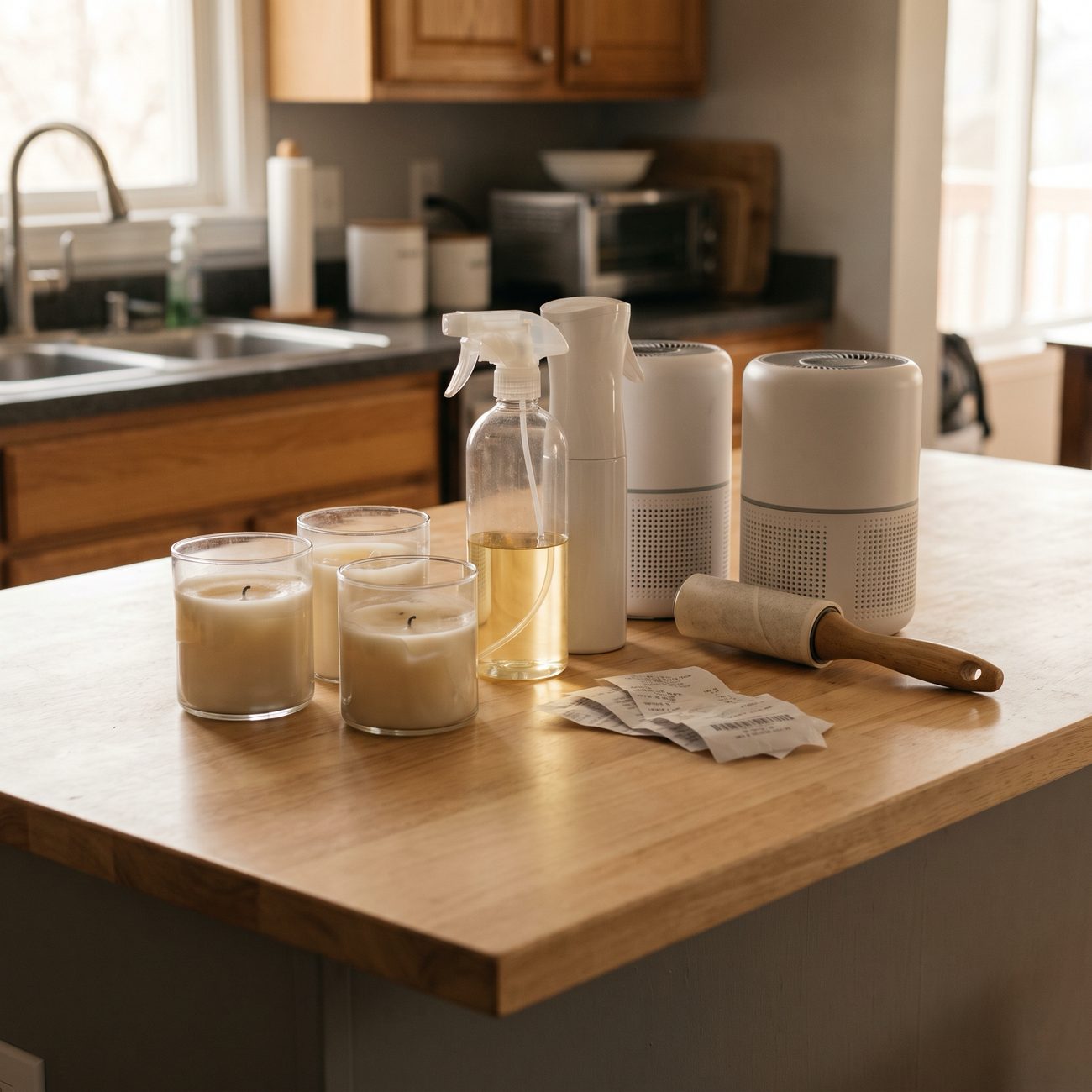 Candles, sprays and purifiers that didn't work